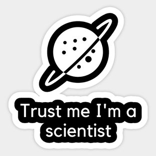 Trust me I'm a scientist Sticker